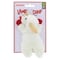 Multipet Multipet Lamb Chop White Plush Cat Toy 4 in. 1 pk 20775 - alternate 1